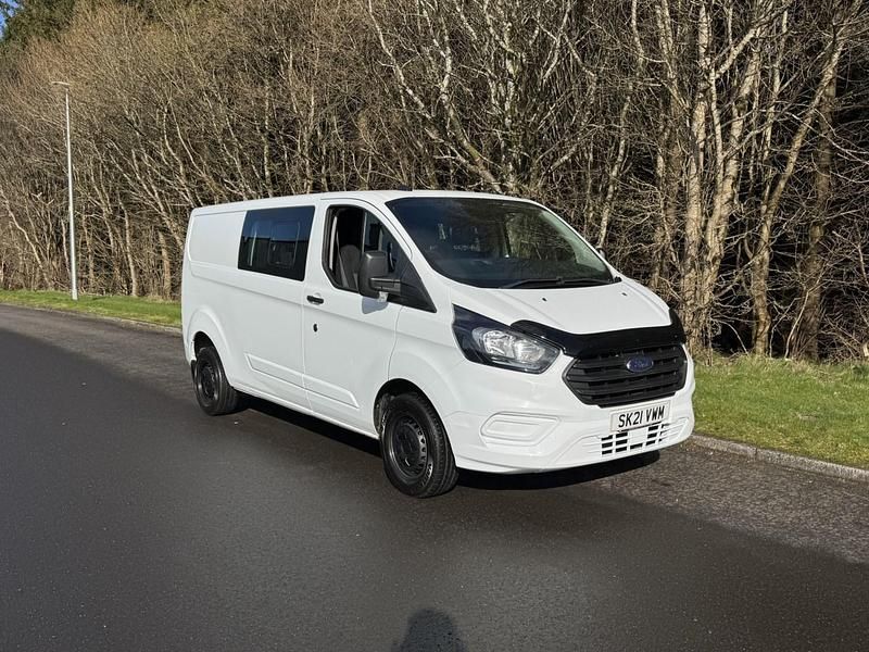 Used Ford Transit Custom 130 HP (95 kW) 2021 White Estate