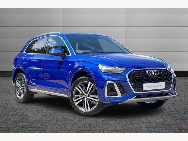 Blue Used 2023 Audi Q5 S-Line SUV | £38,950 (A bit pricey) - Image 1/4
