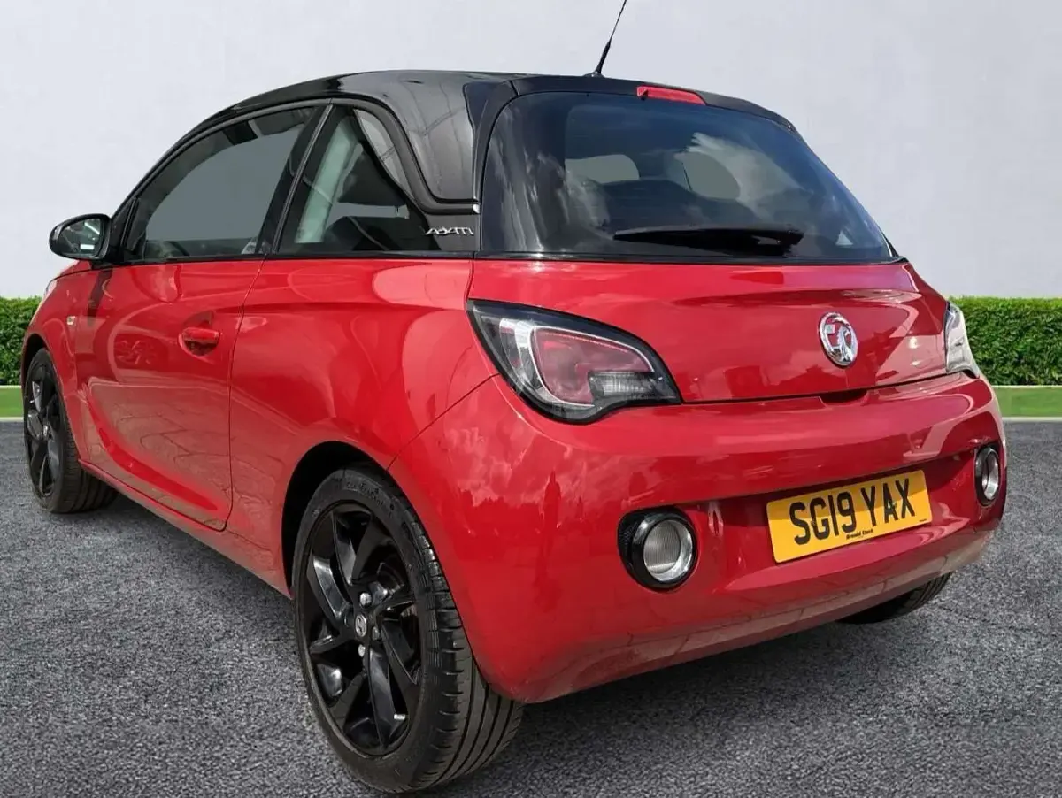 Used Vauxhall Adam 2019 Red Hatchback