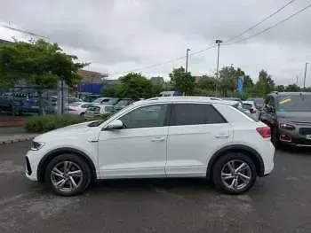 Used VW T-Roc R-line 150 HP (110 kW) 2022 White SUV