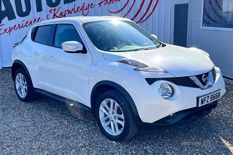 White Used 2015 Nissan Juke Acenta SUV | £5,990 (A bit pricey) - Image 1/1