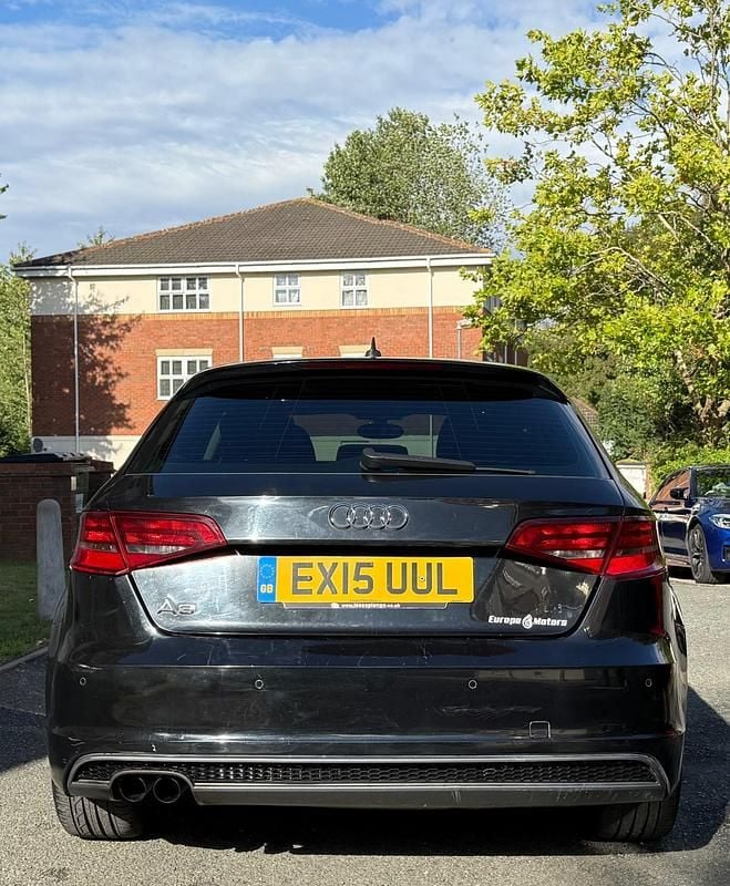 Used Audi A3 S-Line 2015 Black Hatchback