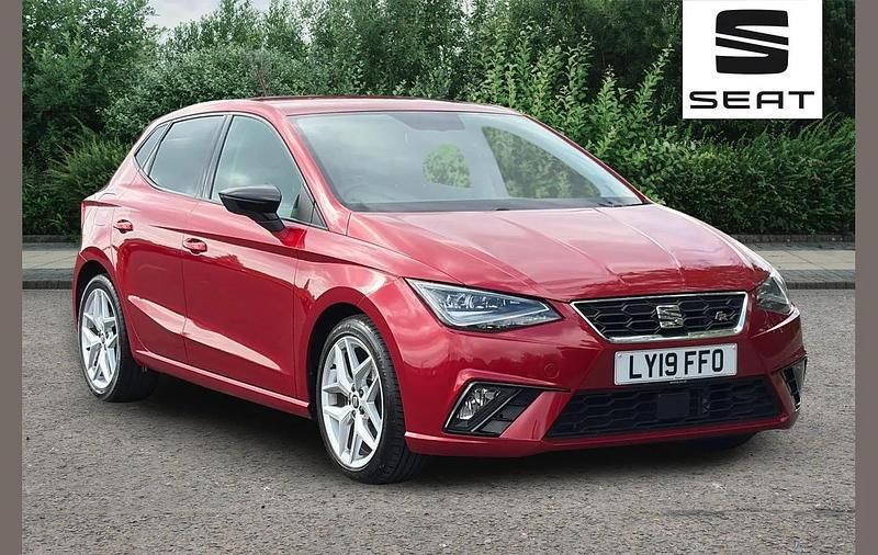 Used Seat Ibiza FR 95 HP (69 kW) 2019 Red Hatchback
