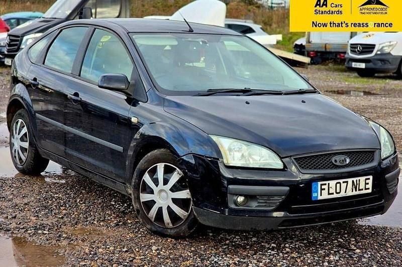 Black Used 2007 Ford Focus Hatchback | £1,488 (Fair price) - Image 1/1