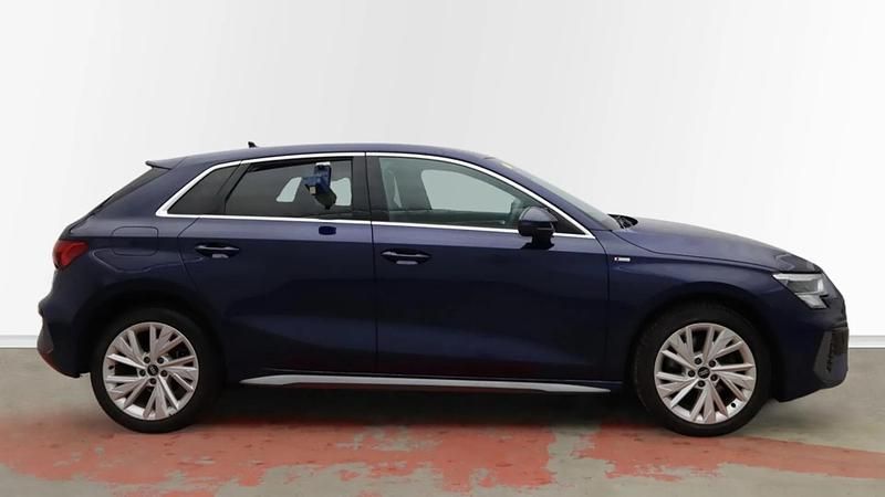 Used Audi A3 Sportback e-tron S-Line 2021 Blue Hatchback