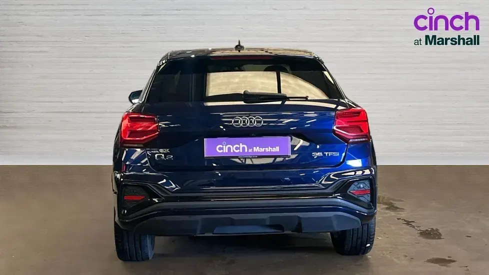 Used Audi Q2 Black Edition 150 HP (110 kW) 2022 Blue SUV
