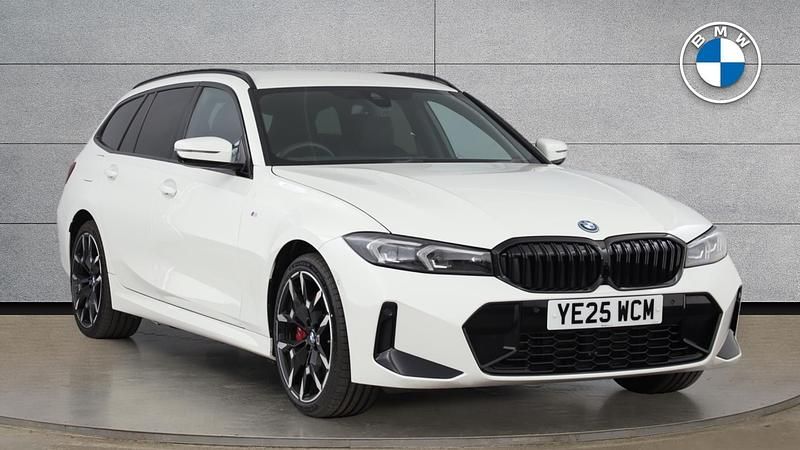 White Used 2025 BMW 330e M Sport Estate | £42,985 (Fair price) - Image 1/4