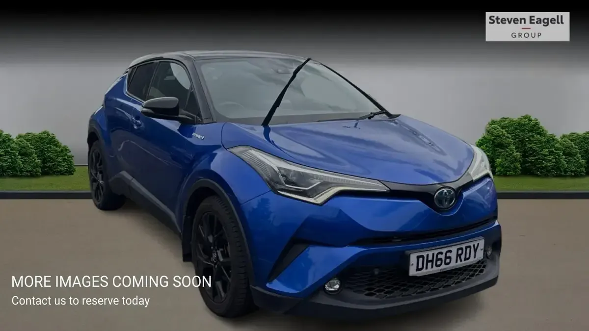 Used Toyota C-HR 122 HP (89 kW) 2019 Blue SUV