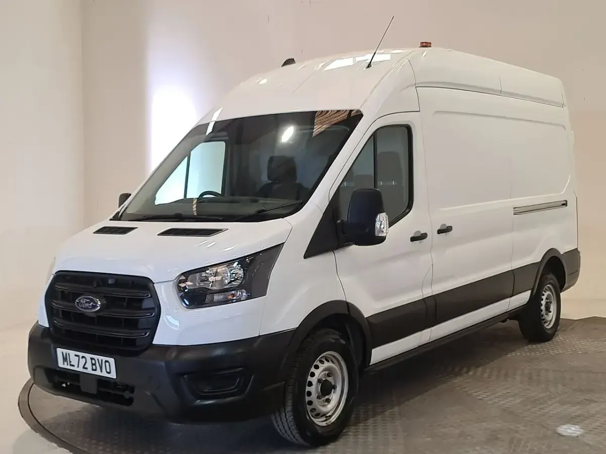 Used Ford Transit 130 HP (95 kW) 2022 White Van