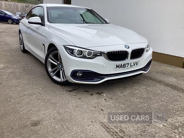 Used BMW 420 Sport Line 2017 White Coupe