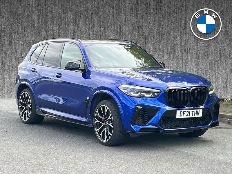 Blue Used 2021 BMW X5 M Competition Edition SUV | £63,999 (Good price) - Image 1/4