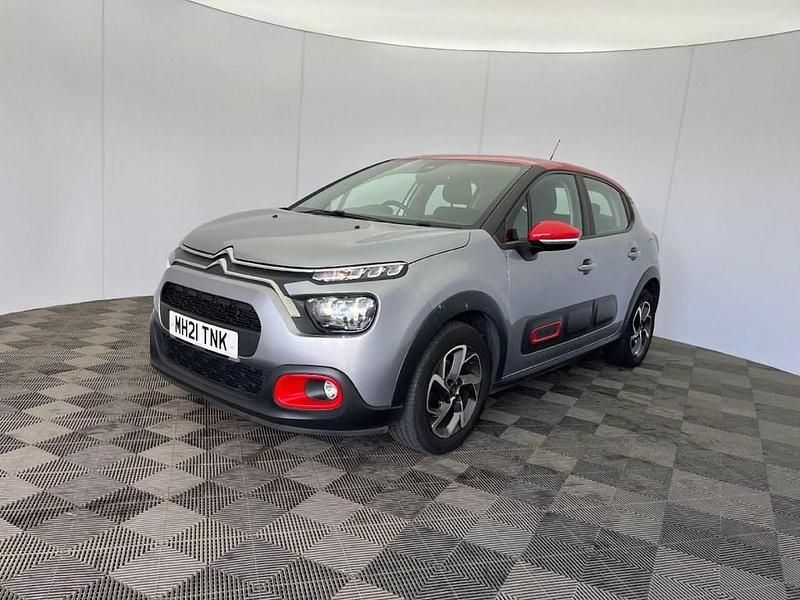 Grey Used 2021 Citroën C3 PureTech Hatchback | £10,599 (Fair price) - Image 1/4