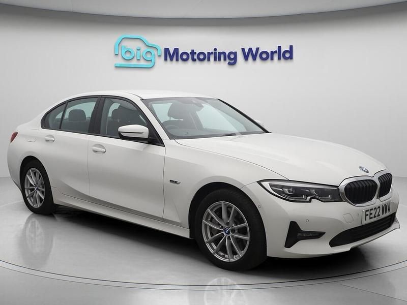 White Used 2022 BMW 330e Sedan | £16,300 (Fair price) - Image 1/4