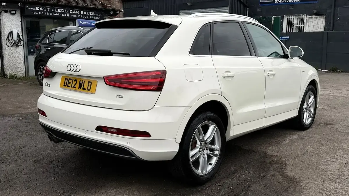 Used Audi Q3 S-Line 140 HP (102 kW) 2012 White SUV