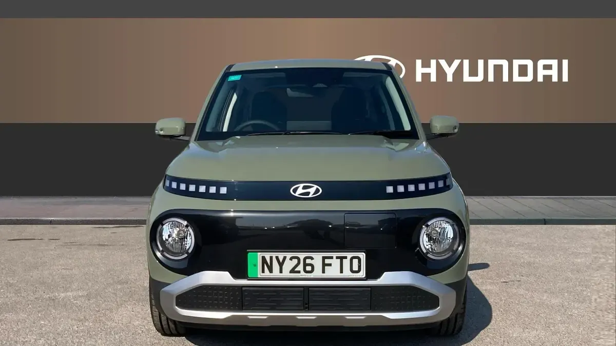 New Hyundai Inster 85 kW (116 HP) 2026 Additional special solid  jungle khaki green Hatchback