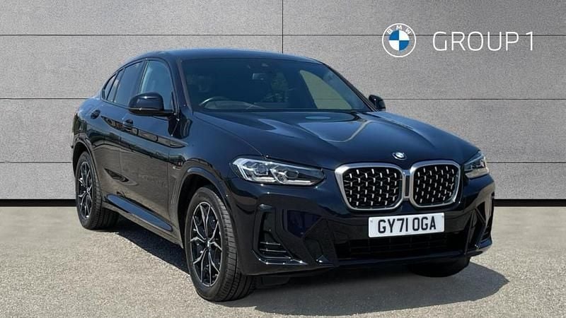 Black Used 2022 BMW X4 M Sport SUV | £34,995 (Good price) - Image 1/4