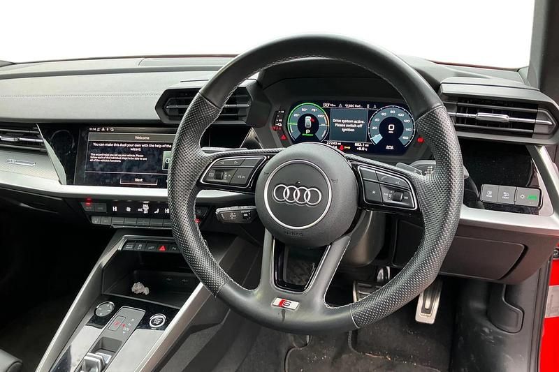 Used Audi A3 Sportback e-tron S-Line 2022 Red Hatchback