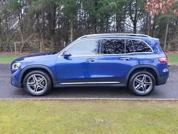 Used Mercedes GLB200 AMG Line Premium Plus 163 HP (119 kW) 2022 Blue SUV