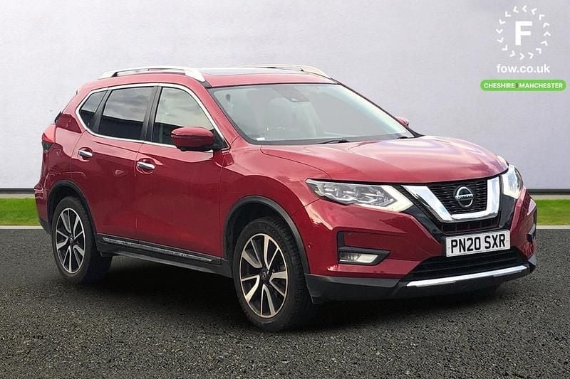 Red Used 2019 Nissan X-Trail Tekna SUV | £17,099 (Fair price) - Image 1/3
