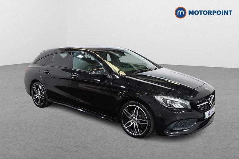 Black Used 2019 Mercedes CLA220 AMG line Sedan | £15,449 (Good price) - Image 1/4