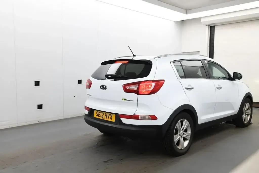 Used Kia Sportage 133 HP (97 kW) 2012 White SUV