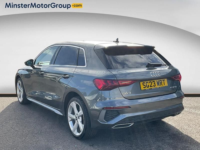Used Audi A3 S-Line 2023 Grey Sedan