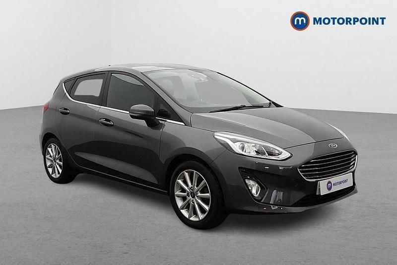 Grey Used 2018 Ford Fiesta Titanium Hatchback | £8,899 (Fair price) - Image 1/4