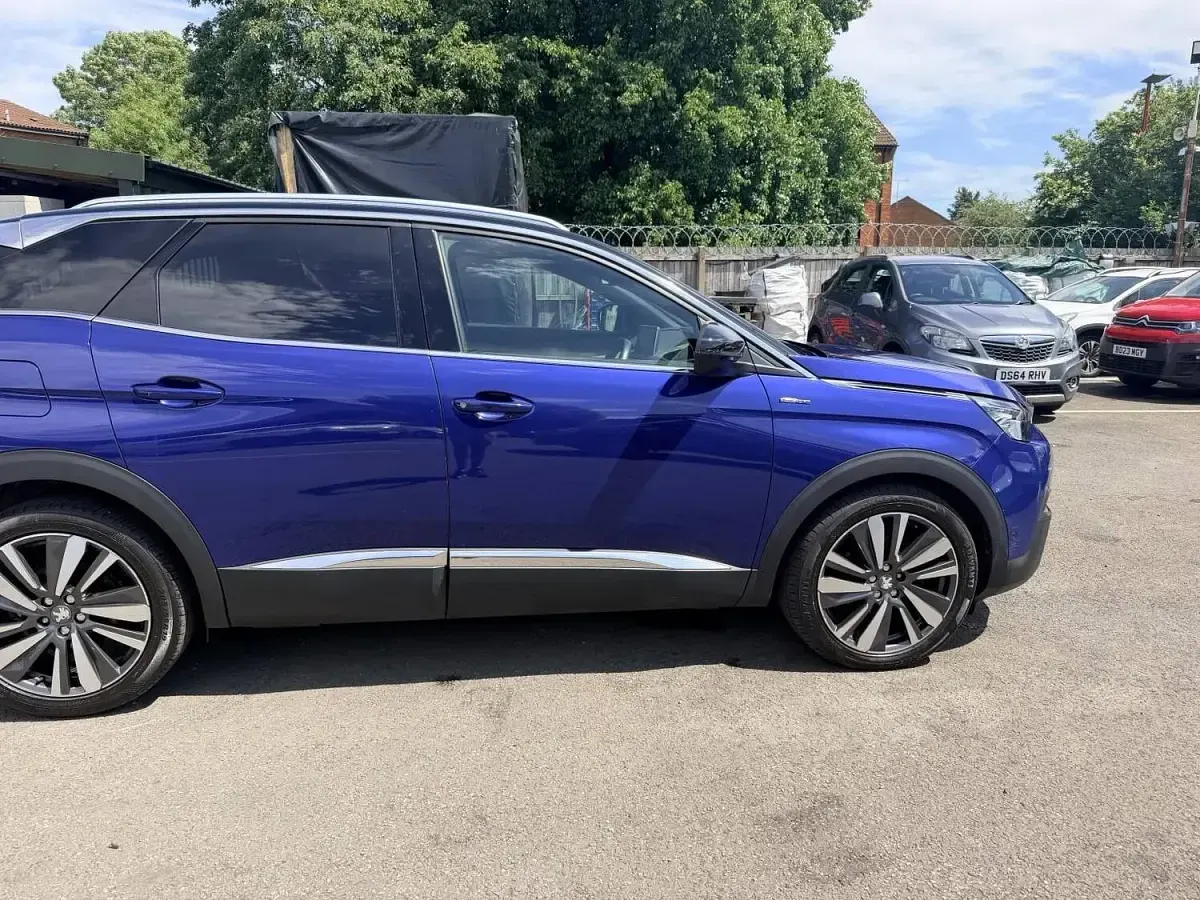 Used Peugeot 3008 GT-line 130 HP (95 kW) 2019 Blue SUV