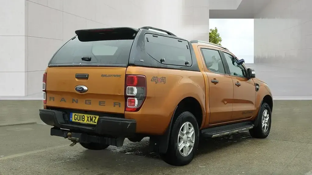 Used Ford Ranger Wildtrack 200 HP (147 kW) 2018 Orange Pickup