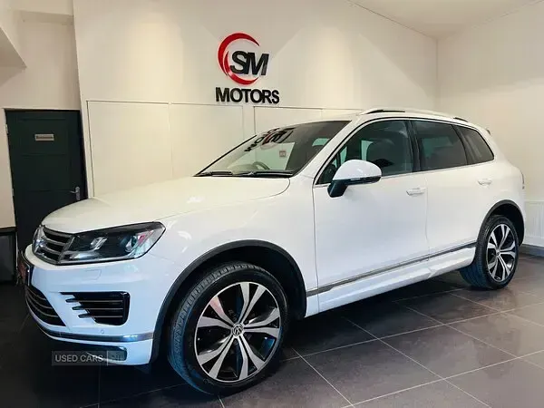 Used VW Touareg R-line 262 HP (192 kW) 2016 White SUV