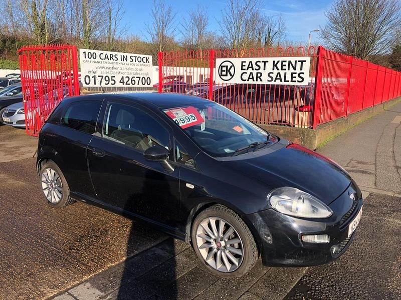 Used Fiat Punto 2014 Black Hatchback