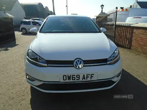 Used VW Golf VII GT 115 HP (84 kW) 2020 White Hatchback