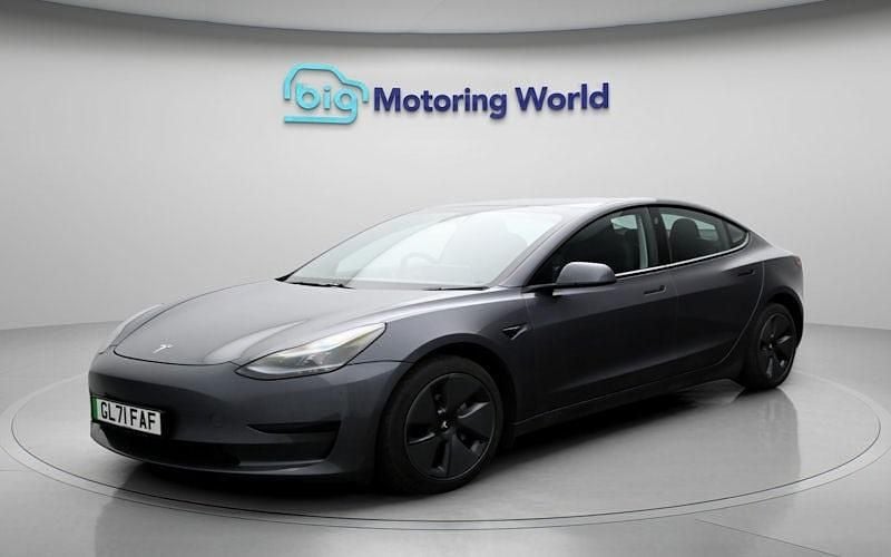 Used Tesla Model 3 Standard Range 208 kW (283 HP) 2021 Grey Sedan