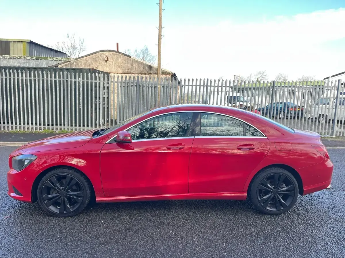 Used Mercedes CLA200 2015 Red Coupe