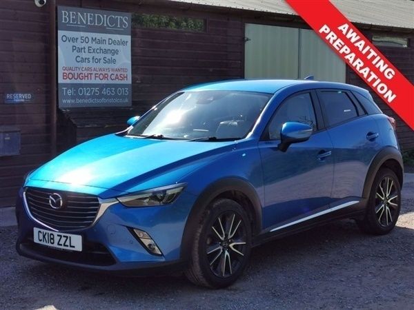 Blue Used 2018 Mazda CX-3 Inclusive SUV | £14,775 (Fair price) - Image 1/1