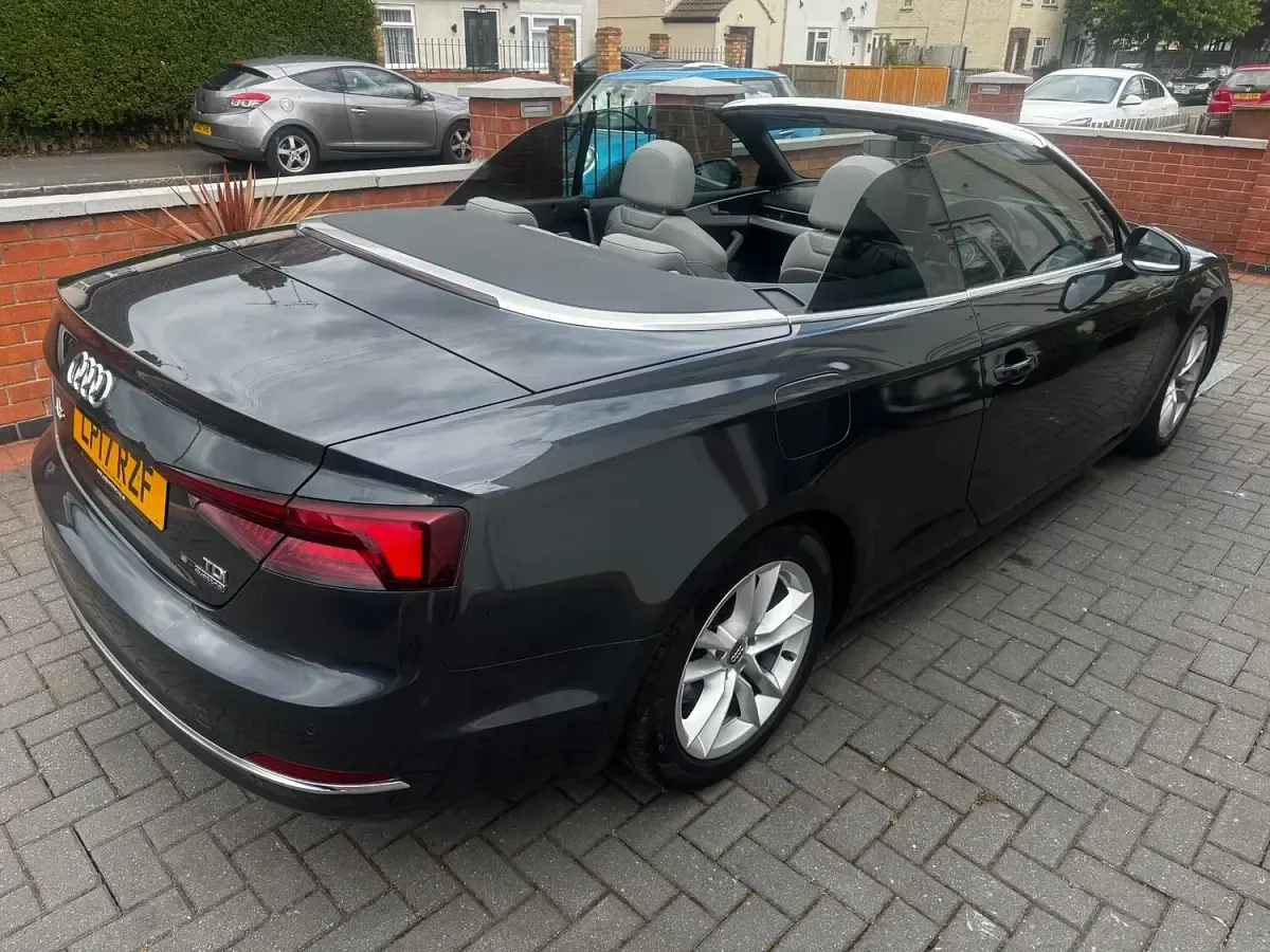 Used Audi A5 Cabriolet Sport 190 HP (139 kW) 2017 Grey Cabriolet