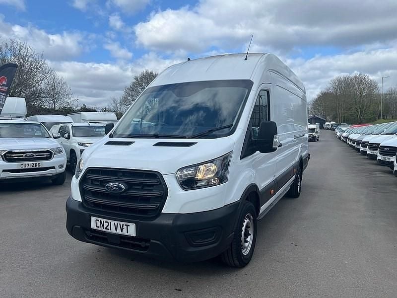 Used Ford Transit S 130 HP (95 kW) 2021 White Van