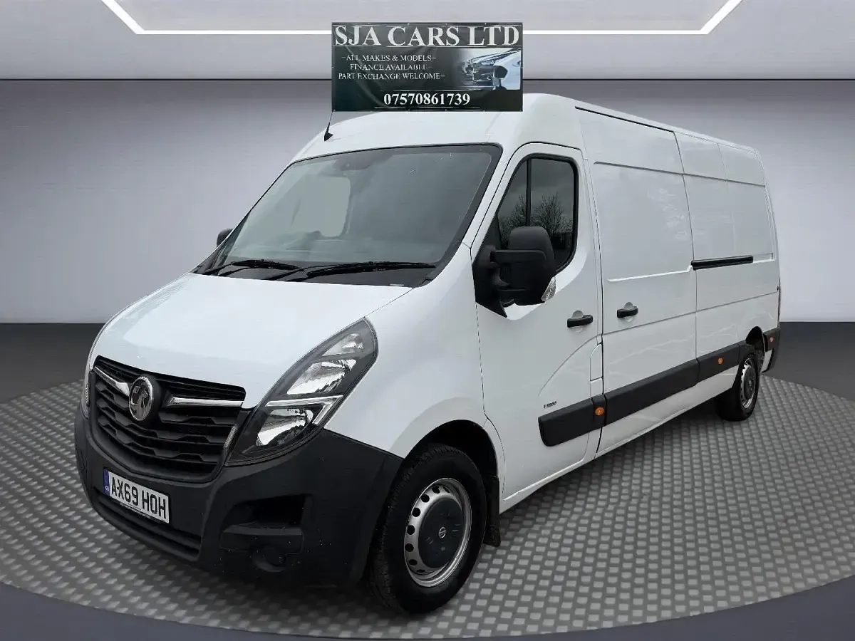 Used Vauxhall Movano Edition 2020 White