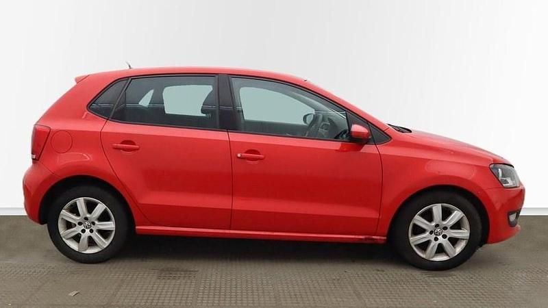 Used VW Polo Match 85 HP (62 kW) 2012 Red Hatchback