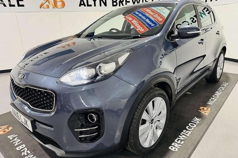 Used Kia Sportage 134 HP (98 kW) 2016 Blue SUV