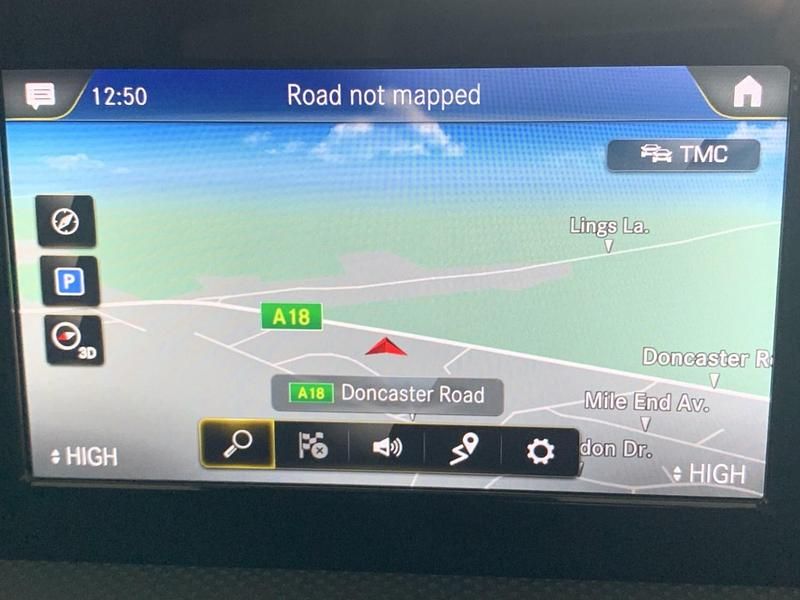 Used Mercedes A200 AMG line 150 HP (110 kW) 2021 Grey Sedan