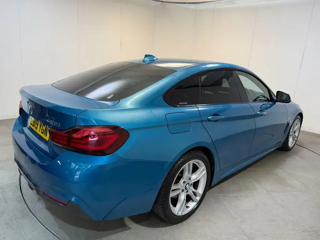 Used BMW 420 M Sport 184 HP (135 kW) 2019 Blue Hatchback