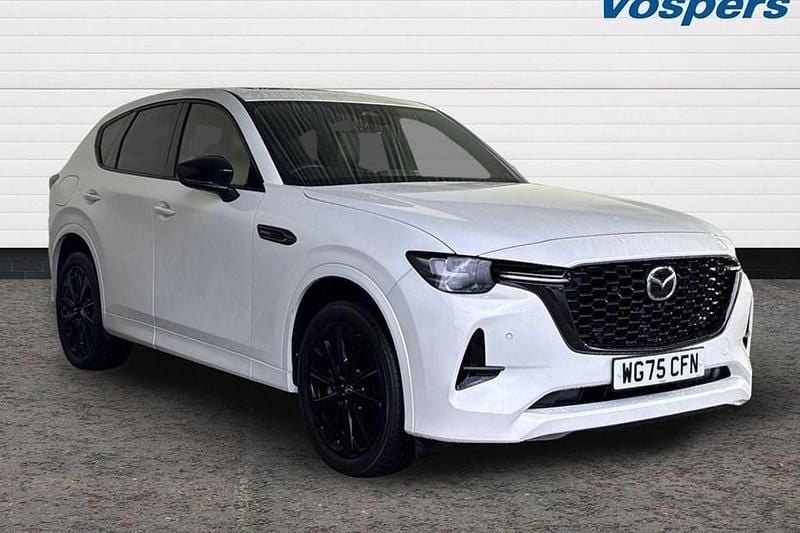 White New 2025 Mazda CX-60 Homura-Line SUV | £41,600 (Good price) - Image 1/1