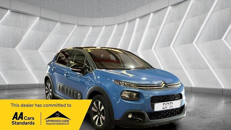Used Citroën C3 Flair 110 HP (80 kW) 2018 Blue Hatchback