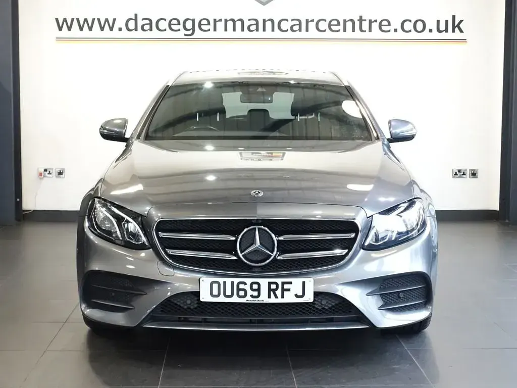 Used Mercedes E220 AMG line 194 HP (142 kW) 2019 Grey Estate
