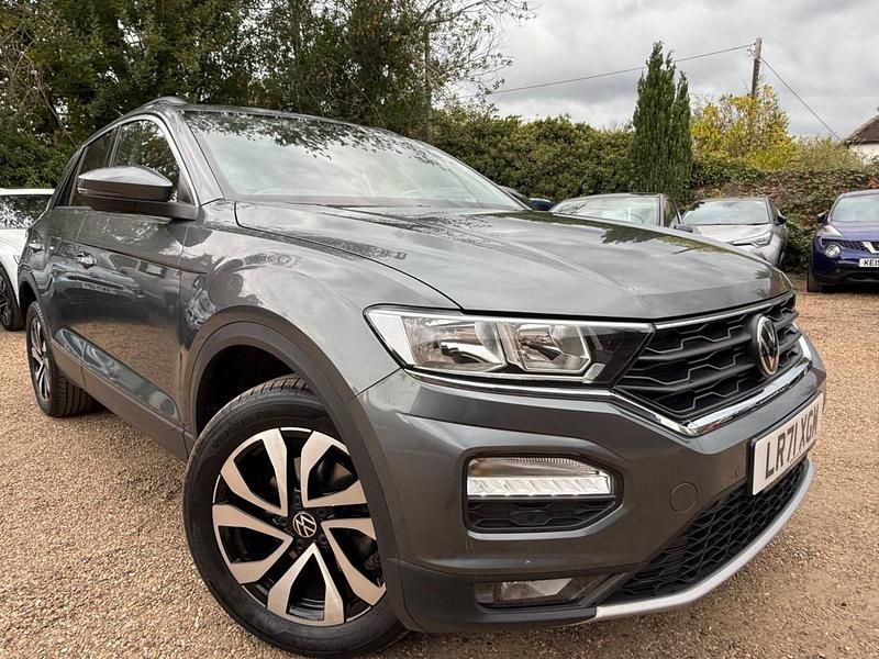 Grey Used 2021 VW T-Roc Active SUV | £17,490 (Fair price) - Image 1/4