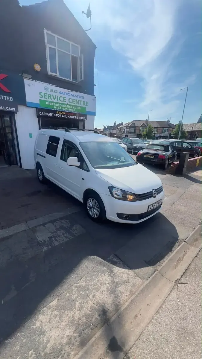 Used VW Caddy Maxi Startline 102 HP (75 kW) 2015 White MPV