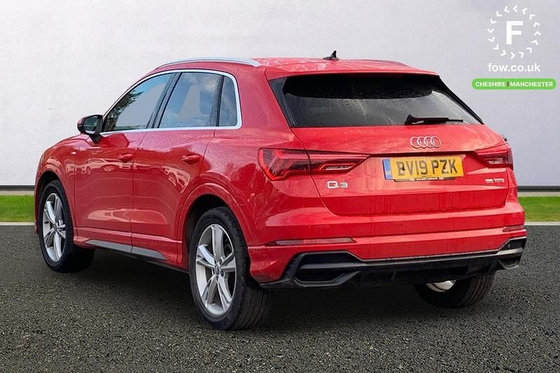 Begagnad Audi Q3 S-Line 150 HK (110 kW) 2019 Röd SUV