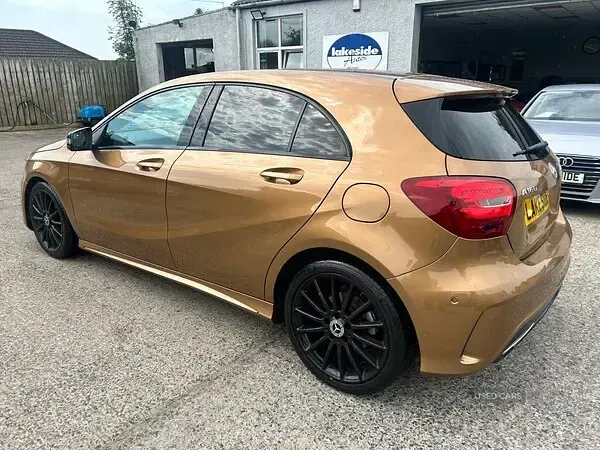 Used Mercedes A160 Executive 102 HP (75 kW) 2017 Beige Hatchback