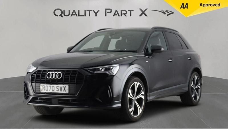 Used Audi Q3 S-Line 150 HP (110 kW) 2020 Black SUV